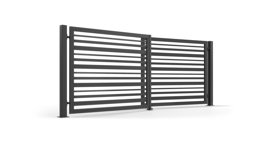 Double sash gate como