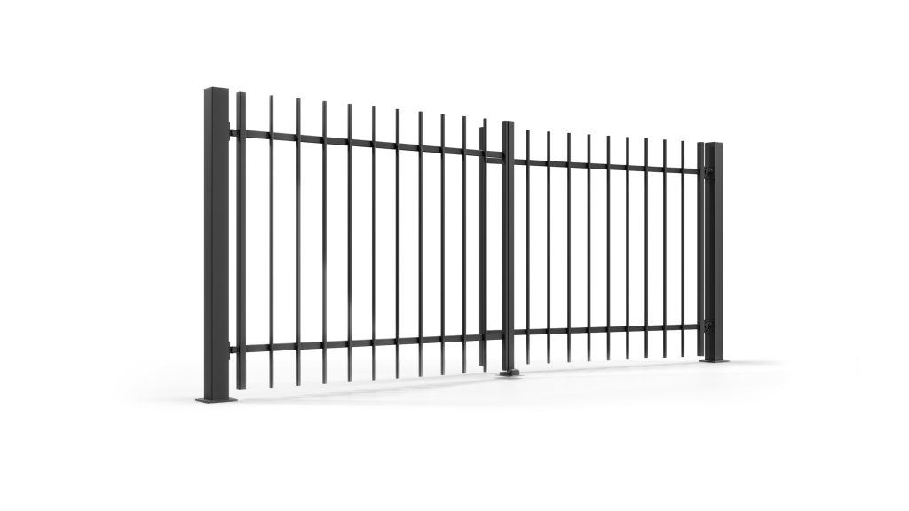 Double sash gate iseo