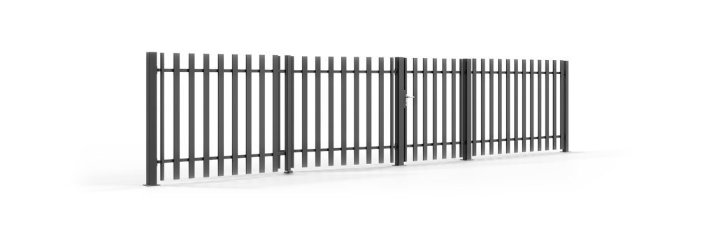 Double sash gate set omodeo