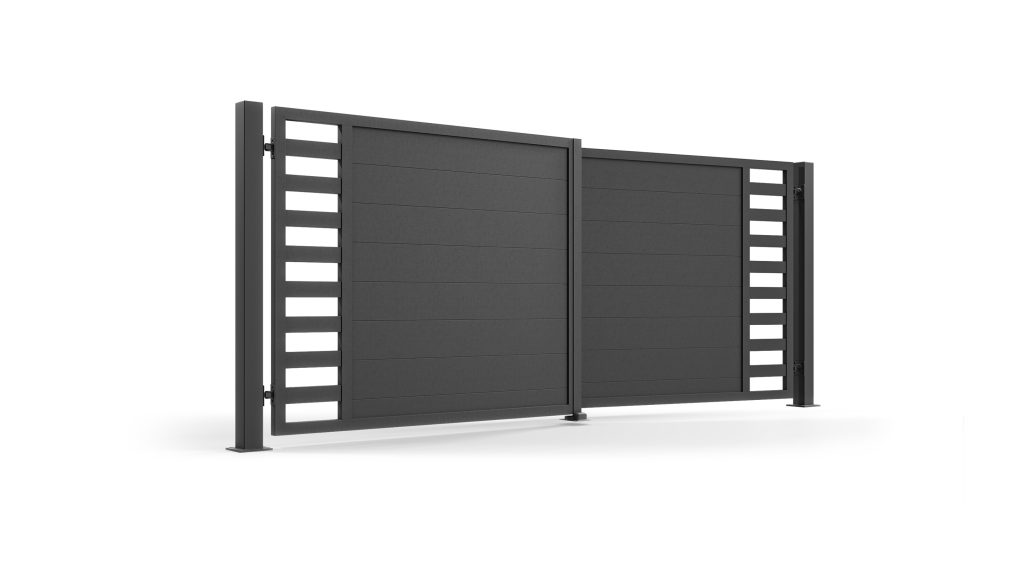 Double sash gate viverone
