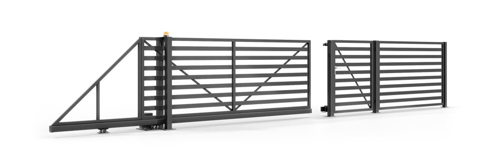 Sliding gate set trasimeno