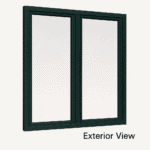 tilt and turn french door anthracite