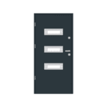 Steel Front Door Smooth S32 - Image 2