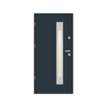 Steel Front Door Smooth S33R - Image 2