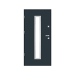 Steel Front Door Smooth S34C - Image 2
