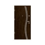 Steel Front Door Smooth A3-INOX - Image 9