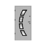 Steel Front Door Smooth S31 - Image 12