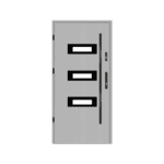 Steel Front Door Smooth S32 - Image 12