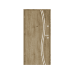Steel Front Door Smooth A3-INOX - Image 19