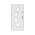 Steel Front Door Smooth S31 - Image 20