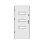Steel Front Door Smooth S32 - Image 20