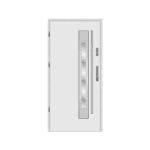 Steel Front Door Smooth S33R - Image 20