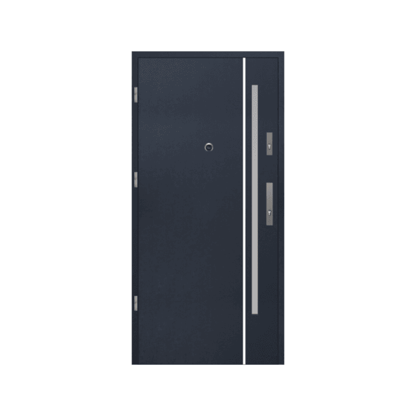 Sleek steel front door – stylish, strong, and minimal. SHOP ONLINE now.