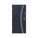 Sleek metal front door – minimal, strong, and stylish. SHOP ONLINE today.
