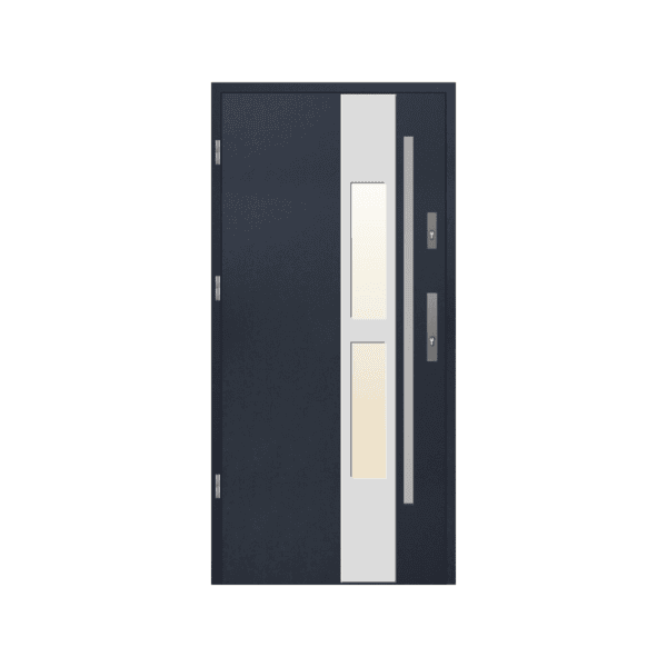 Modern steel home entrance door – strong, sleek, and secure.