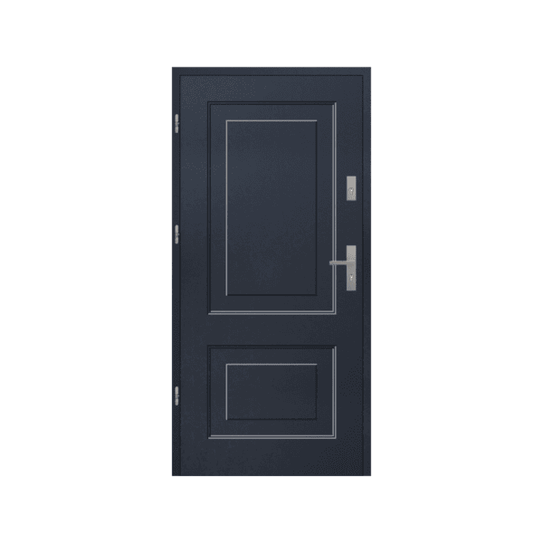 Steel exterior door – strong, sleek, and built to last.