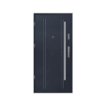 Steel front door – durable, elegant, and safe.