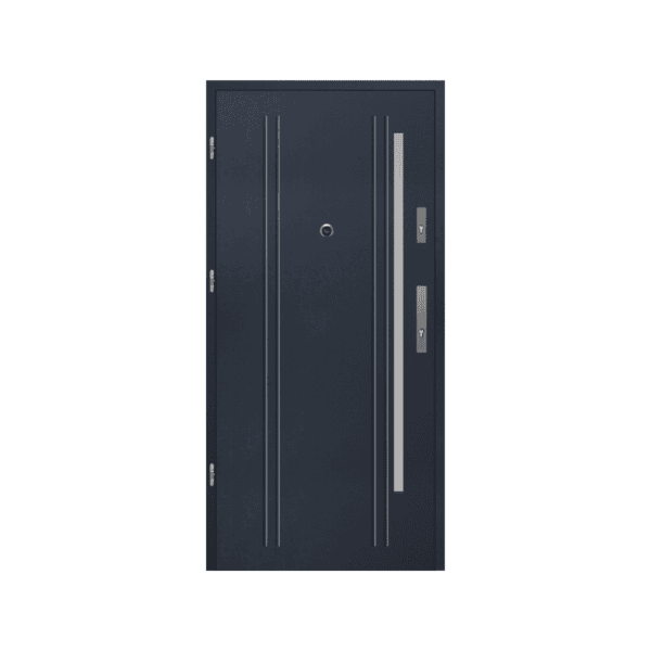 Steel front door – durable, elegant, and safe.