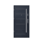 Maintenance-free steel door – low-maintenance, secure, and built to last.