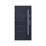 Low-profile steel entry door – minimal, strong, and secure.