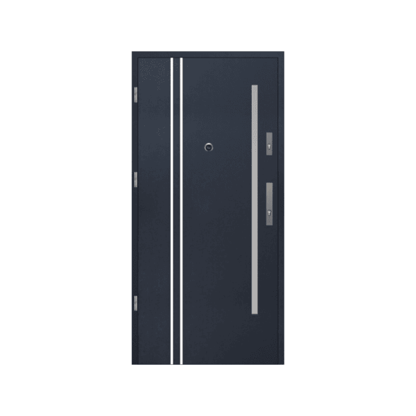 Exterior modern steel door – secure, contemporary, and weather-resistant. SHOP ONLINE now.