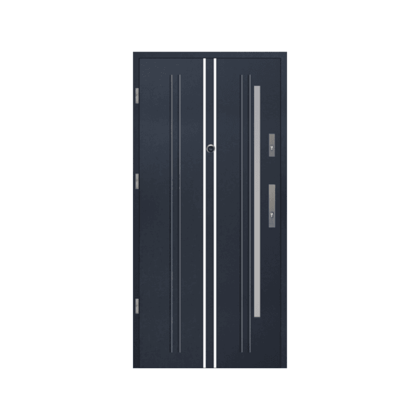 Insulated steel front door – thermally efficient, secure, and modern. SHOP ONLINE now.