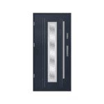 Contemporary steel entry door – sleek, durable, and secure. SHOP ONLINE now.