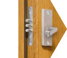Three-bar top lock