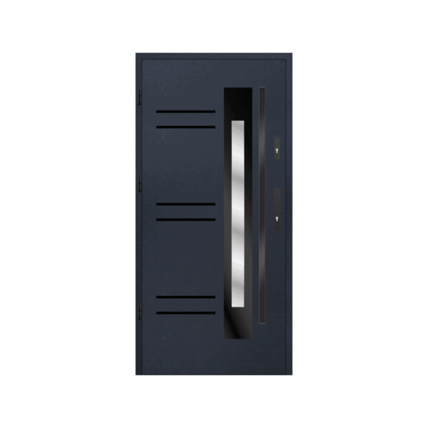 Black Steel Front Doors