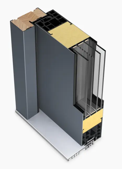 Comfort 72 with a metal/wood frame