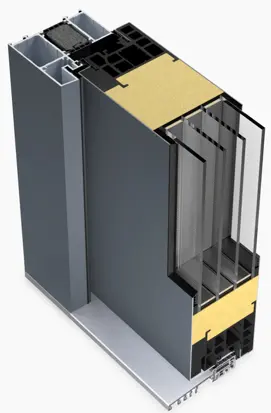 Premium 90 ALU with aluminium frame